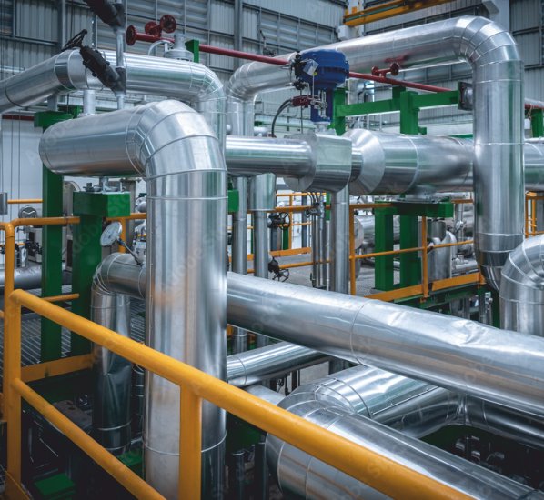 Puff Pipe Line Insulation